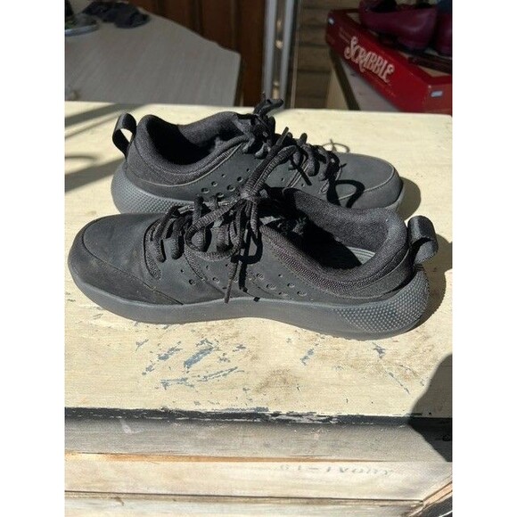 Crocs On The Clock Work Sneaker Womens Size 10 Black Slip Resistant Kitchen main image 2
